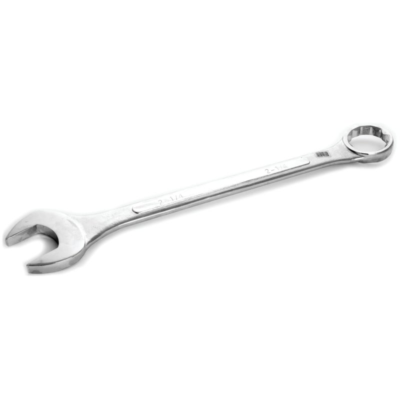 Performance Tool W354B 12-Point Combo Wrench with Satin Chrome Finish 2-1/4-inch Combo Wrench - Image 1